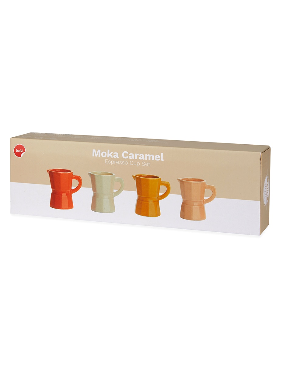 Taza espresso 4 piezas